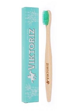 Зубна щітка Viktoriz Indiana М'яке очищення, бамбукова (м'яка), 1 шт